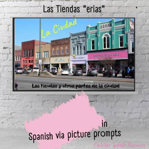 Spanish Stores "erias" Slide Presentation by Carlota's TPT