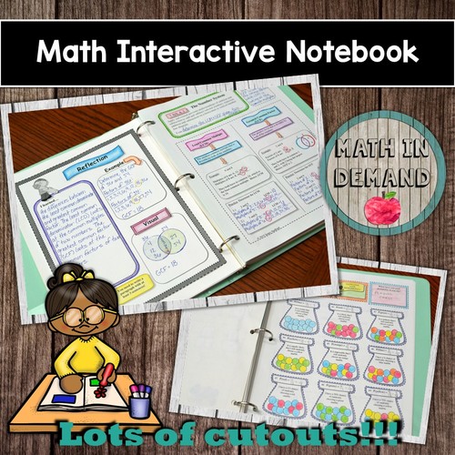 Preview of Math Interactive Notebook - 7th Grade