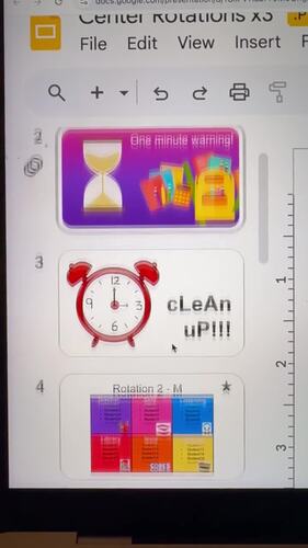 Editable Center Rotations Slides by Divine Design Classroom | TPT