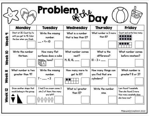Summer Review Activity Calendars - Kindergarten Review | TPT
