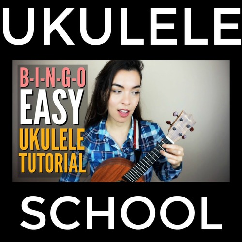 BINGO! Easy Ukulele Tutorial! by Bernadette Teaches Music TPT