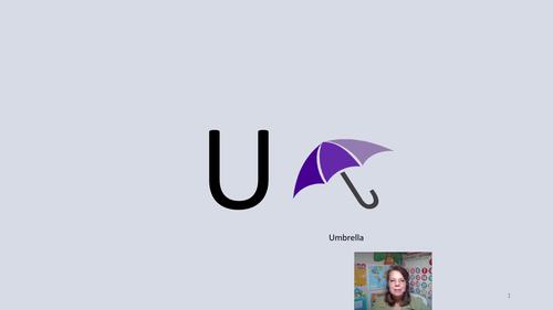 Preview of The Letter U Sound