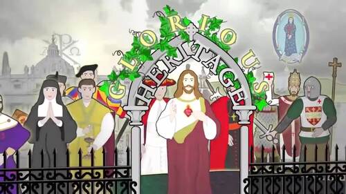 Preview of St. Pope Pius X mini cartoon