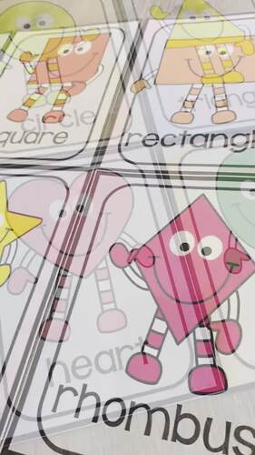 Editable 2D & 3D Shape Posters - Math Wall Display - Calm Pastel Classroom Decor
