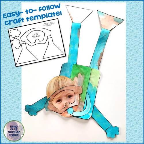 scuba-diver-template-bulletin-board