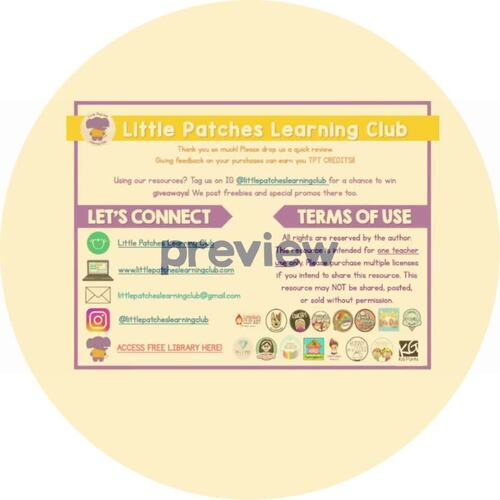 AB Patterns Kindergarten to 1st Grade Math Lesson Slides