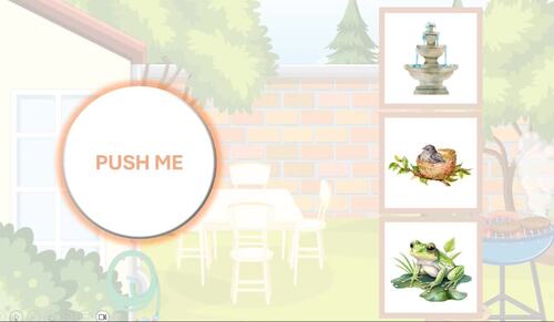 KINDY | INTERACTIVE WHITEBOARD GAME | Phase 1 | Garden Sounds | TPT
