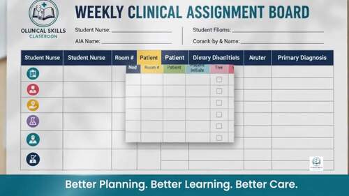 Nursing Clinical Essentials Bundle | Clinical Instructor Paperwork Tools