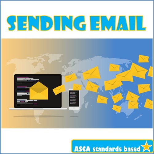 Preview of Sending Email -Video Guidance Lesson (Distance Learning)