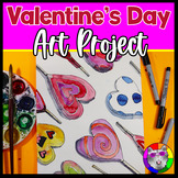 Valentine's Day Art Lesson, Wayne Thiebaud Art Project for