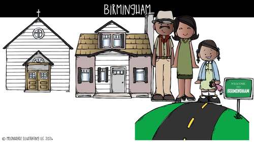 Birmingham clip art, Literature, Book Companion COMBO PACK | TPT