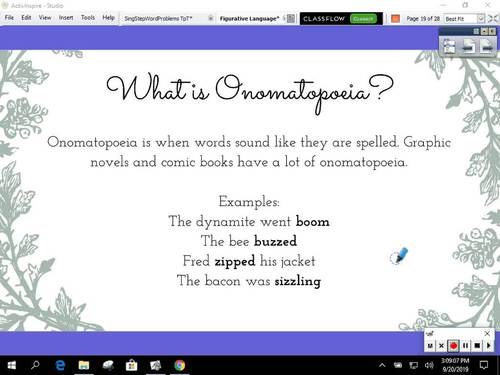 Preview of Figurative Language: Onomatopoeia Video Lesson