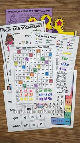 End of the Year Theme Fairy Tale Day, Last Days of School Crafts ...