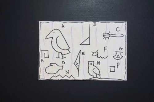 Preview of Let's Draw Egyptian Hieroglyphics!