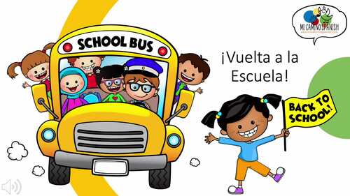 Preview of ¡Vuelta a la Escuela! / Back to School! (Spanish/English Bilingual Short Video)