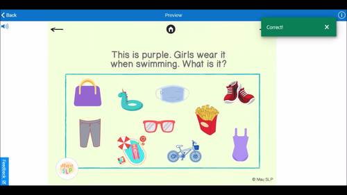 Beginning Inferences Boom Cards™ for Speech Therapy by Mau SLP | TPT
