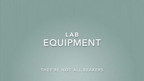 Preview of Lab Equipment Video