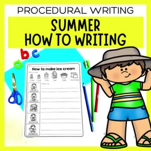 Summer How To Writing Bundle | Procedural Writing by Little Learner Hub