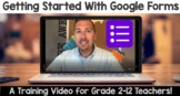 Getting Started with Google Forms: Teach With Tech Trainin