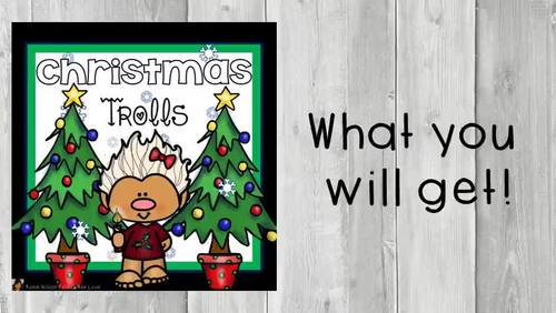 Christmas Trolls Book Companion by Robin Wilson First Grade Love