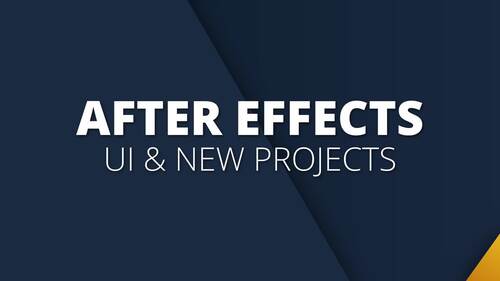 Preview of Adobe After Effects, User Interface