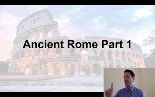 Preview of Ancient Rome Part 1 (Middle School Social Studies)