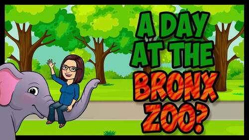 BRONX ZOO Game SCAVENGER HUNT by Pompoka | TPT