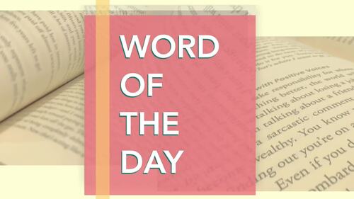 Preview of Word of the Day: Motif