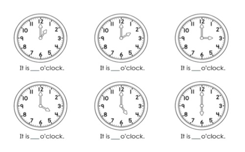 Preview of Telling Time Collection