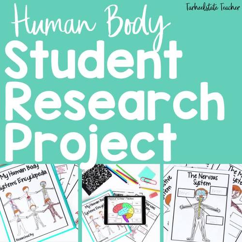 Human Body Systems Project BUNDLE by Tarheelstate Teacher | TpT