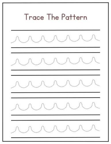 Handwriting Practice - Patterns