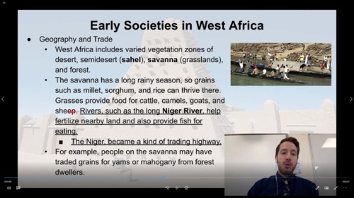 Preview of The Geography and Trade History of West Africa (Middle School Social Studies)