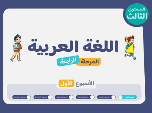 Grade 3 Arabic for Foreigners Unit 4: Complete 6-Week Interactive PPTX ...