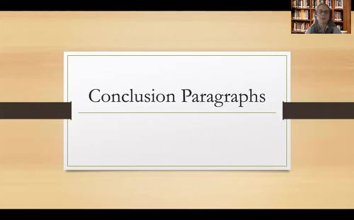 Preview of Conclusion Paragraphs Video