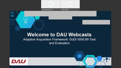 Adaptive Acquisition Framework DoDI 5000.89 Test And Evaluation 8.11.21 ...