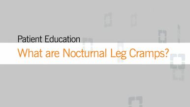 10 Causes of Leg Cramps - Orthopedic Institute of Sioux Falls