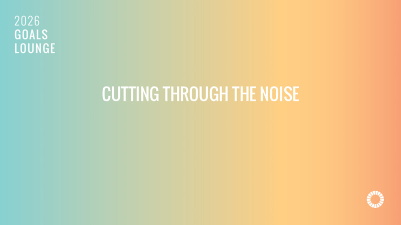 Cutting through the Noise