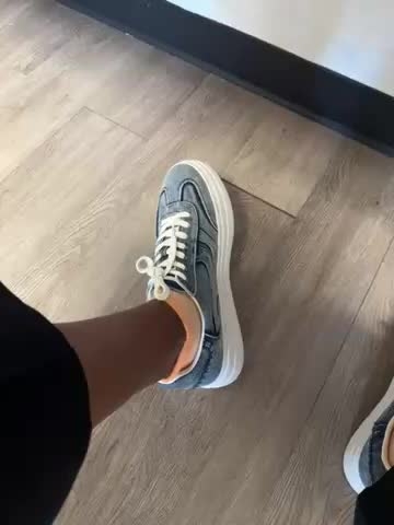 DODGE Grey Multi Low-Top Platform Women's Sneaker – Steve Madden