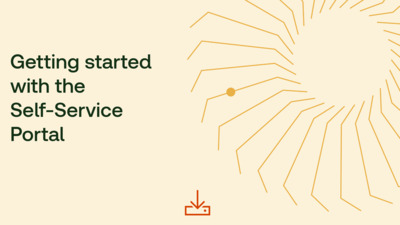 Getting started with the Self-Service Portal - Product Training - US ...