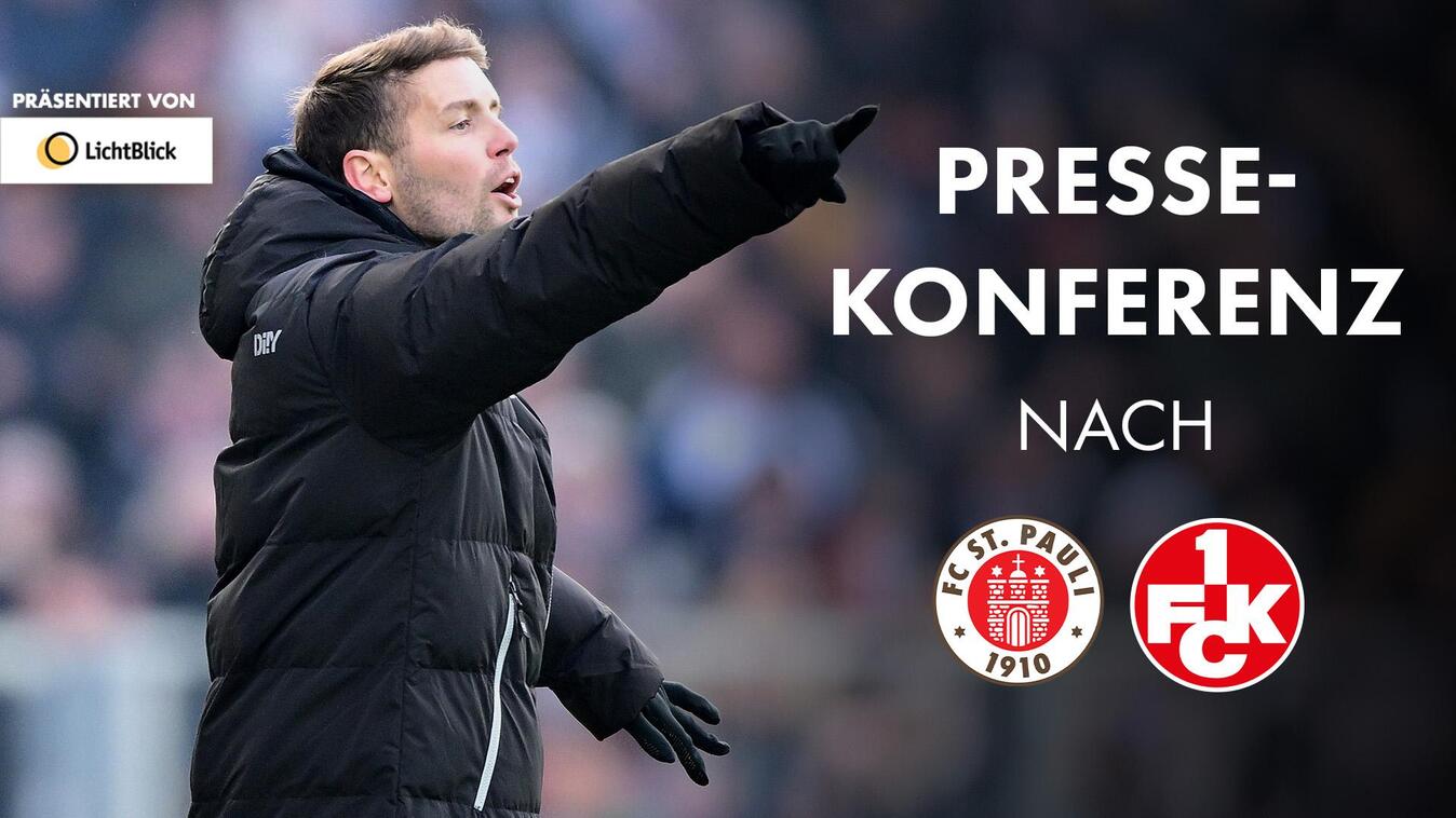 Video Vorschaubild - Die Pressekonferenz nach dem Spiel gegen den 1.FC Kaiserslautern I Präsentiert von LichtBlick