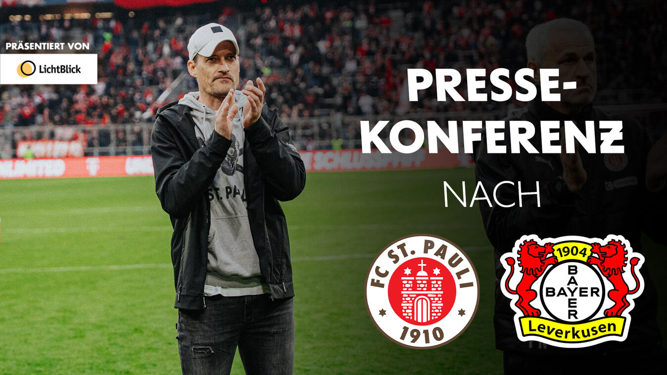 Video Vorschaubild - Die Pressekonferenz nach dem Spiel gegen Bayer 04 Leverkusen | Präsentiert von LichtBlick