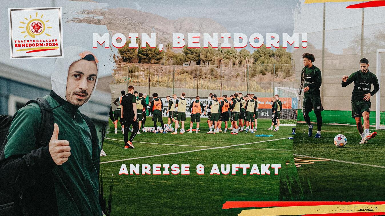 Video Vorschaubild - FCSP in Benidorm 2024: Ankunft und erstes Training