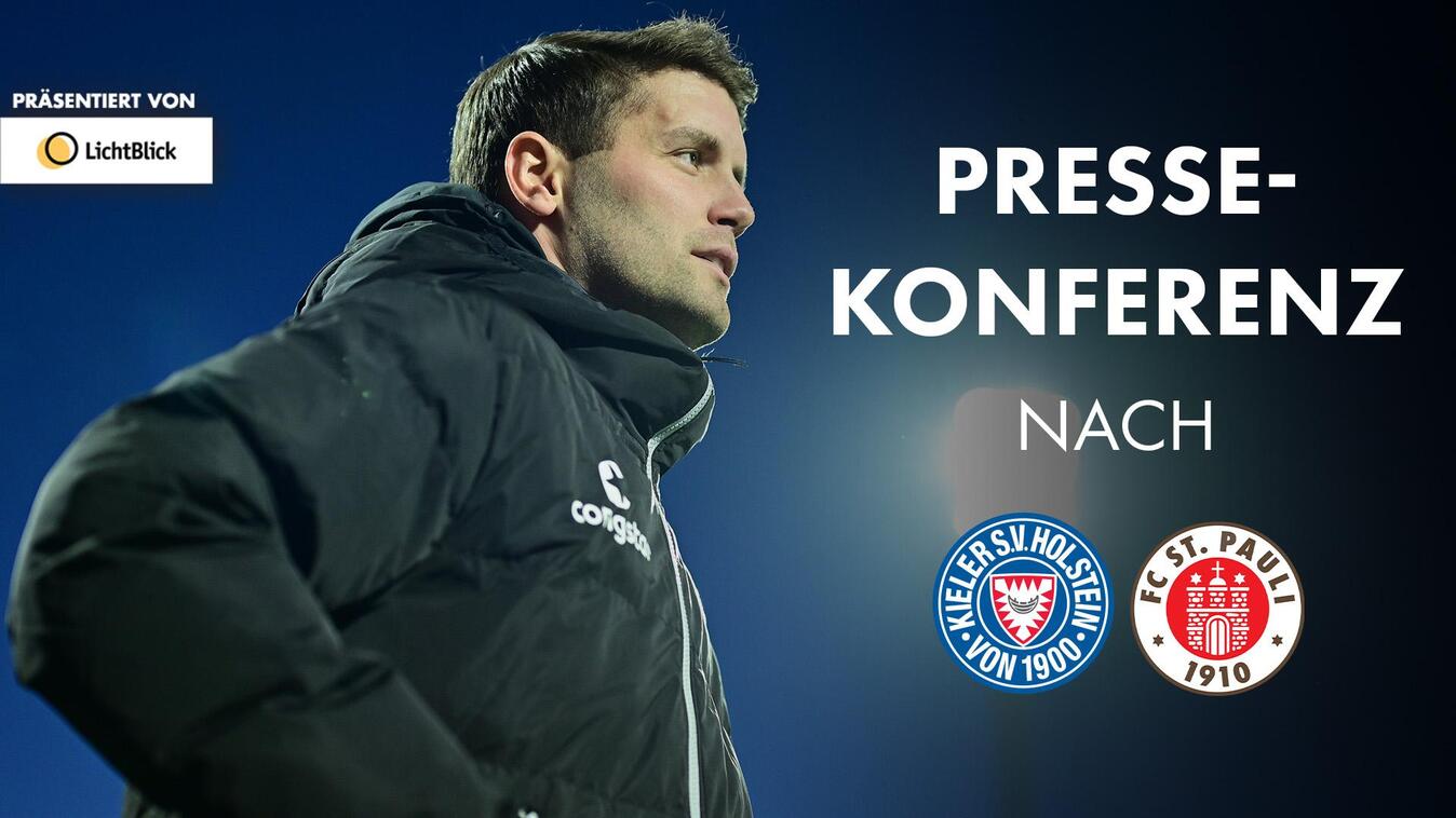 Video Vorschaubild - Die Pressekonferenz nach dem Spiel bei Holstein Kiel I Präsentiert von LichtBlick