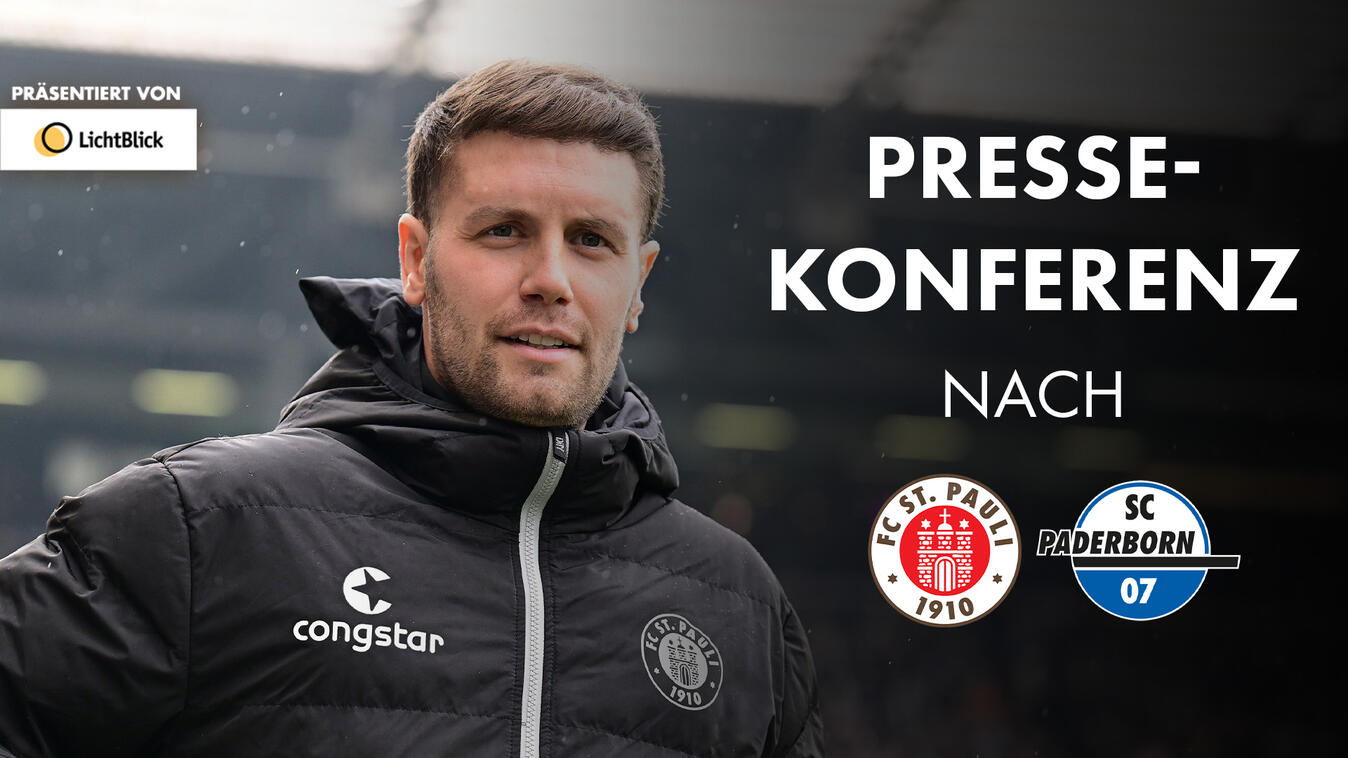 Video Vorschaubild - Die Pressekonferenz nach dem Spiel beim SC Paderborn 07 I Präsentiert von LichtBlick