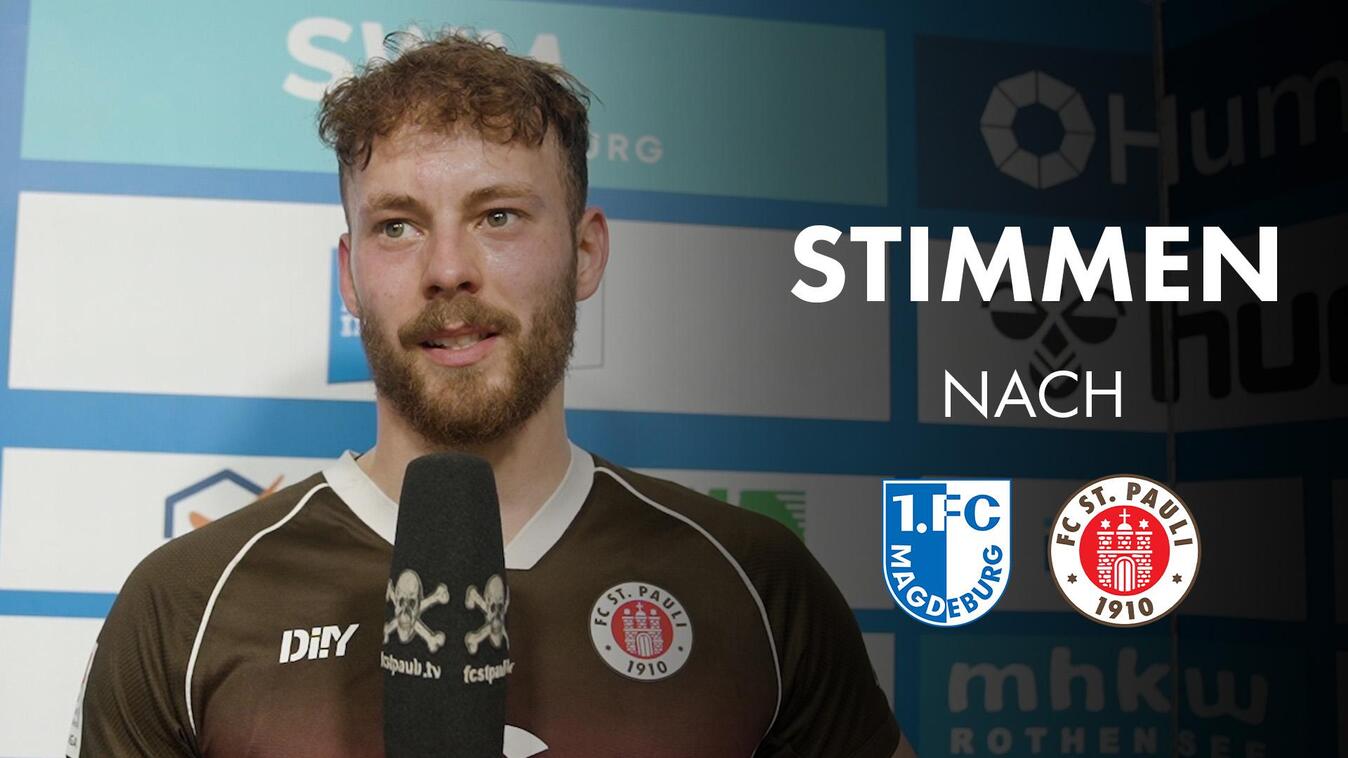 Video Vorschaubild - Carlo Boukhalfa und Johannes Eggestein nach dem Spiel beim 1. FC Magdeburg