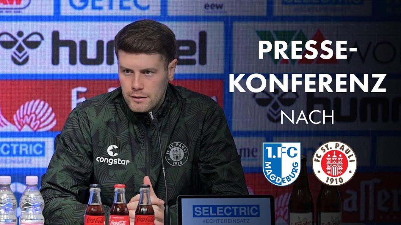 Video Vorschaubild - Die Pressekonferenz nach dem Spiel beim 1. FC Magdeburg
