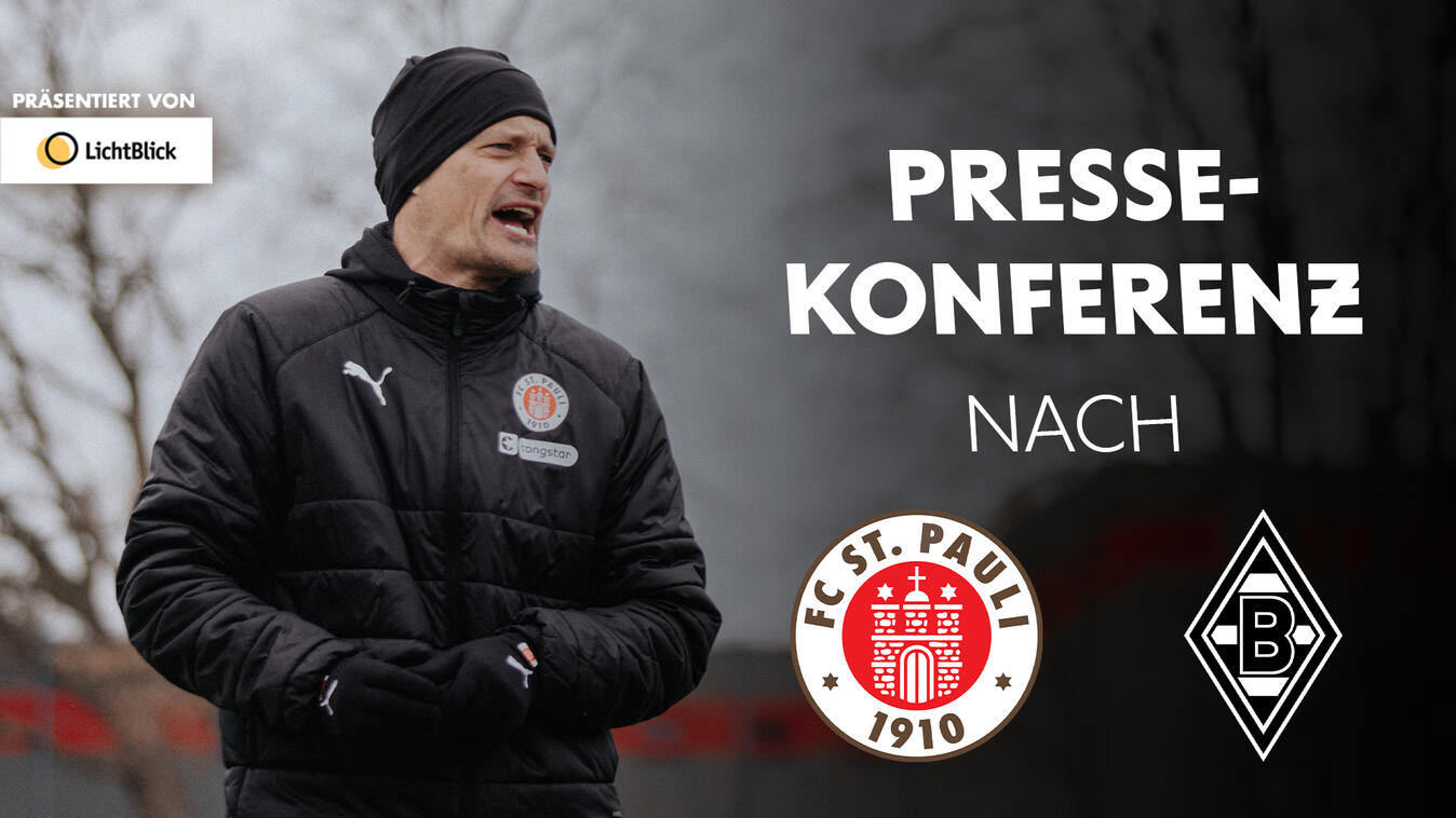 Video Vorschaubild - Die Pressekonferenz nach dem Spiel gegen Borussia Mönchengladbach | Präsentiert von LichtBlick