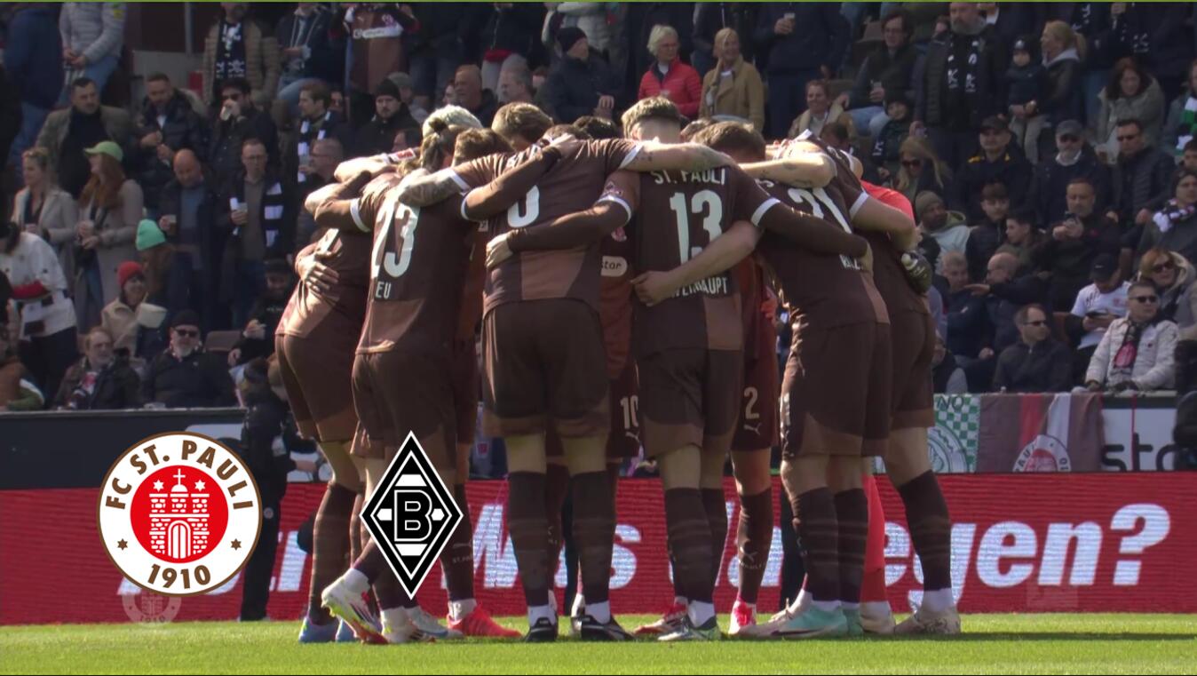 Video Vorschaubild - Highlights: FC St. Pauli - Borussia Mönchengladbach (Deutsch & English)