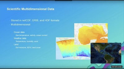 Python: Working with Multidimensional Scientific Data - Esri Videos ...