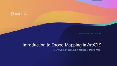 Drone Imagery: An Introduction To Drone Mapping In ArcGIS - Esri Videos ...